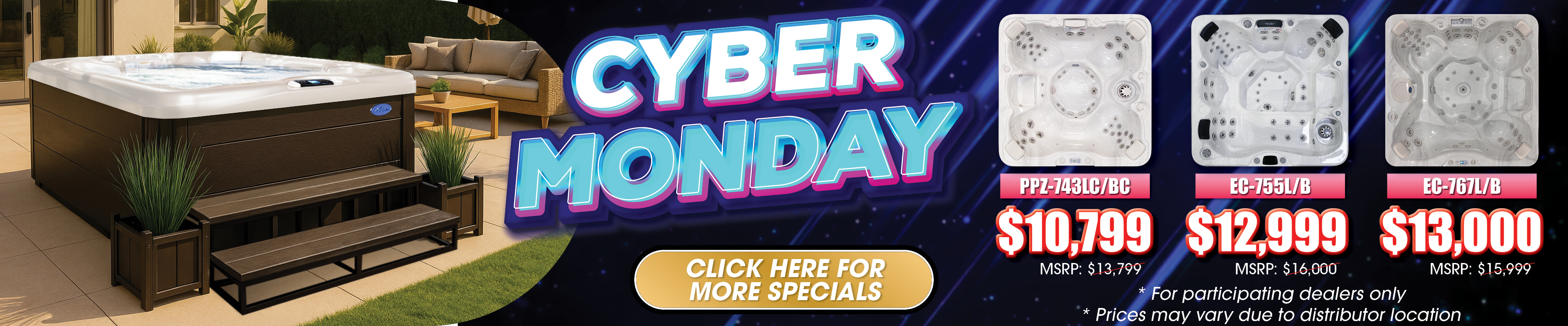 Calspas hot tub being used in a family setting - Calgary